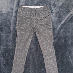 Marika Gray Leopard-Print Performance Leggings